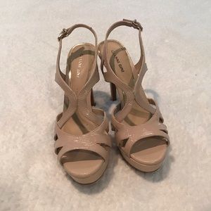 Nude Strappy Heels